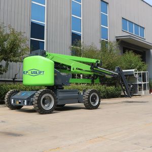 Cherry Picker Machine Manlift Rough Terrain Boom Lift