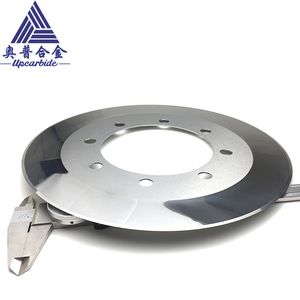 Various Sizes Polished Tungsten Carbide Disc Cutter Inner Ring with Holes Circular Knife