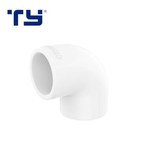 ASTM Sch40 Standard PVC Plastic Pipe Fitting 90deg Elbow for Water Supply