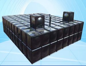Heavy-Duty Enameled Steel Water Storage Tank for Underground Use
