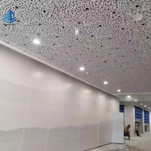 CNC Cut Architectural Aluminum Perforated Panel for Vertical Screening