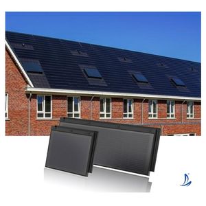 BIPV Green House Sustainable Energy Power System Solar Flat Roof Panel Tile