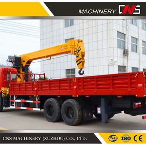 Good Condition 16 Ton Straight Arm Truck Telescopic Boom Mobile Crane Truck with CE Certification