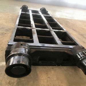 Resistant High-Chromium Cast Iron Sintering Trolley for Sinter Plant Smelting Steel Casting