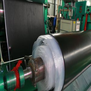 Anti-Bacteria Cloth Insertion Rubber Sheet Mat Roll Rubber Flooring for Workbench