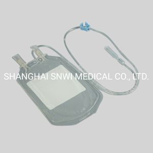 Hot Sale Disposable Medical Sterile Blood Bag for Blood Collection Single