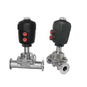 Premium 316 Stainless Steel Quick Load Pneumatic Valve Clamps for Industrial Use