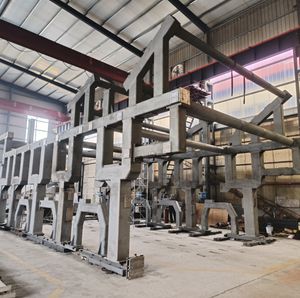 Custom Heavy Duty Welded Frame, Industrial Steel Structure Frame Precision Machined Carbon Steel Machine Frame OEM Metal Fabrication Equipment Base Frame