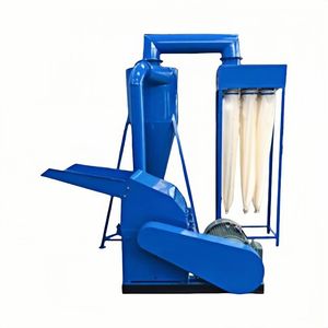 Automatic Rice Husk Hammer Mill Grains Grinder Crushing Straw Machine
