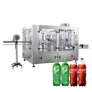 High-Quality Automatic Carbonated Beverage Soft Drinks Production Line with Filling Packing Machine