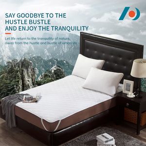 Factory Wholesale King Size Bed Bug Proof Quilted Waterproof Mattress Protector Cover