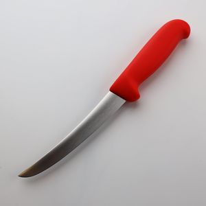 Professional 6-Inch Stainless Steel Curved Stiff Boning Knife with PP Handle