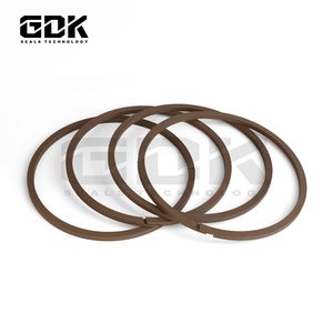 GDK Engineering Construction Machinery Excavator Hydraulic Cylinder Kzt Bronze PTFE Piston Compact Seal