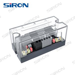 Siron T240 I/O Terminal Block Connector Spring Connecting Terminal Screw Terminal Block with Transparent Protective Cover