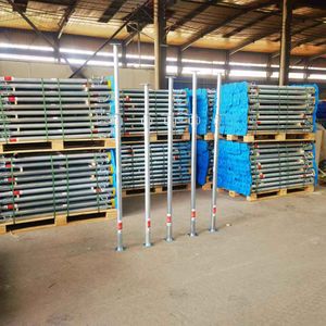 Italian Type Powder Coated/Electric Galvanized/Painted 48 56 Adjustable Galvanized Steel Prop Building
