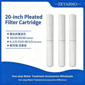Supply PP Material 20 Inch Folding PP Folding Water Filter Element