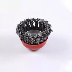 Twisted Knot Crimped Wire Cup Brush