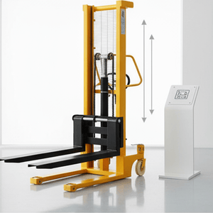 C-Shaped High Quality 2ton Hand Stacker Truck Hydraulic Manual Forklift