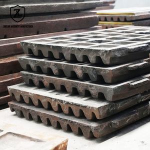Versatile Mn13cr2 Jaw Crusher Fixed Jaw Parts for Hard Rock Applications