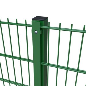 Powder Coating Iron 2D Garden 868 656 Double Wire Mesh Fence Welded Iron Welded Safety Twin Bar Panel Garden Fence Double Rod Mat Security Fence