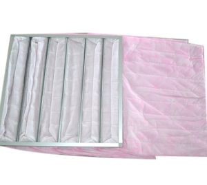 Replacement F8 F9 Synthetic Fiber Pocket HVAC Air Bag Pocket Ahu Filter