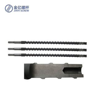 Hvof Coating Screw and Barrel for Halogen-Free Material with Below 65% Glass Fiber Filling