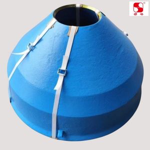 High Manganese Steel Casting Parts Chromium Cone Crusher Mantle