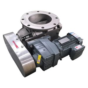 High Efficiency Sealed Pneumatic Controlled Industrial Round Flange Rotary Valve Rotary Airlock