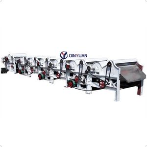 Automatic Textile Waste Recycling Tearing Machine Line for Spinning