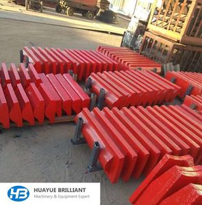 Gold Mine Mining Equipment Overflowing Type Casting Ball Mill Liners