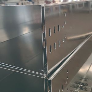 Outdoor Rust-Proof Galvanized Durable Waterproof Powder Coated Cable Trough Cable Trunking