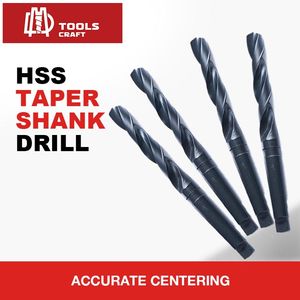 DIN338 Fully Ground 1/2 Reduced Shank Metal Twist Drills