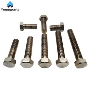 Youngparts Fastener High Strength Alloy Titanium Racing Motorcycles Hexagon Flange Bolt