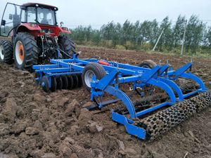 1zl-3.6m 40PCS Disks Multi Versatile Combined Land Preparation Machine Agricultur Machinery Farming Seedbed Cultivators for 120HP Tractor Implements