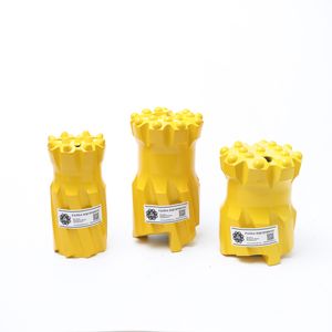 Flat Face Thread Dilling Thread Button Rock Bits R32