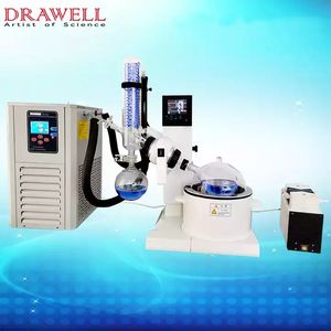 Drawell Rotary Evaporator with Chiller and Vacuum Pump 2L 3L 5L Laboratory Evaporator
