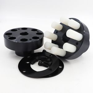 Hl 5 6 7 8 9 Column Pin Shaft Coupling High Torque Heavy-Duty Motor Reducer Flange Coupler Customized Ball Mill Shredder Grinder