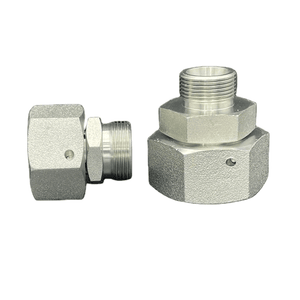 Eaton Standard 2c Hydraulic Oil Pipe Joint Single Ferrule Type Transition External Thread Swivel Union Straight Tube Fittings