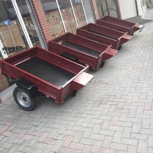 Hot Sale Small Tractor Europe Farm Trailer with Cheap Price