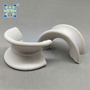 Ceramic Column Packing Intalox Saddle Ring