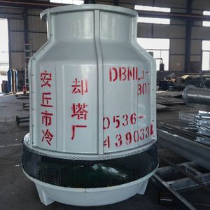 Weather Resistant Round Open Chilling Tower, Stable Long Life Refrigerant Circulation Tower for Residential Community AC