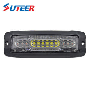 Dual Color Strobe Grill Surface Mount Lights LED Emergency Vehicle Warning Light (LH012)
