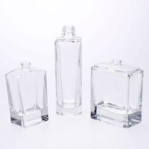 Vista China Factory Direct Pefume Glass Bottle 100ml Beverage Glass Bottles Flint Glass Bottle 100 Ml for Cosmetic