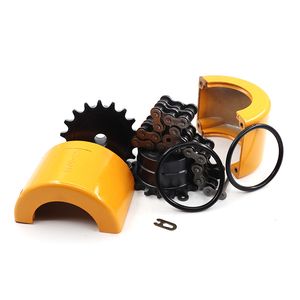 Kc Type Industrial Roller Chain Coupling Flexible Sprocket Chain Coupler Heavy Duty Chain Drive Shaft Coupling Factory Direct Supply