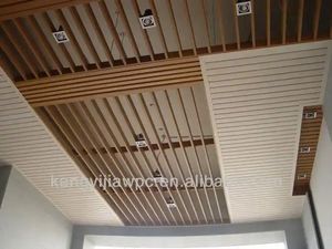 Best Price Building Material 3D Wood Plastic Composite Fluted Decorative Acoustic Ceiling Interior/Exterior WPC Wall Panel