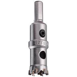 Carbide Tipped Hole Saw Set Hard Metal Stainless Steel Iron Wood Plastic Pipe Pilot Drill Bits
