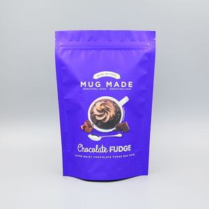 Oxygen Proof Metallized Ziplock Flat Bottom Standup Plastic Food Packaging Storage Bag Snack Pouch Doypack