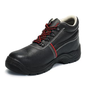 Durable High Cut Steel Toe Safety Shoes for Work
