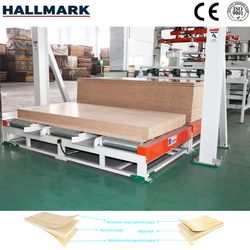 Hall Mark Yuanfong High Press Melamine Laminate Hot Press Line for MDF/HDF/OSB Particle Board