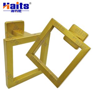 Cold Rolled Steel Wall Mount Bathroom Towel Ring Gold